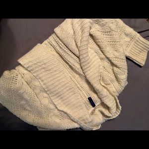 Cream Cable Knit Sweater Falls Creek